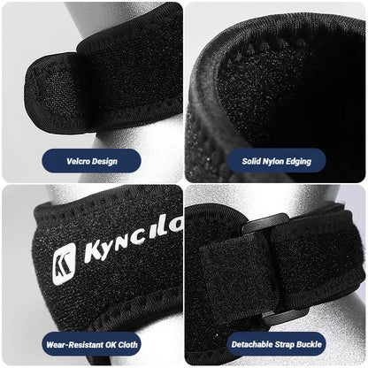 Patella Band Protection Kneecap Knee Tendon Support Strape Brace Adjustable Absorption Compression Pad Basketball