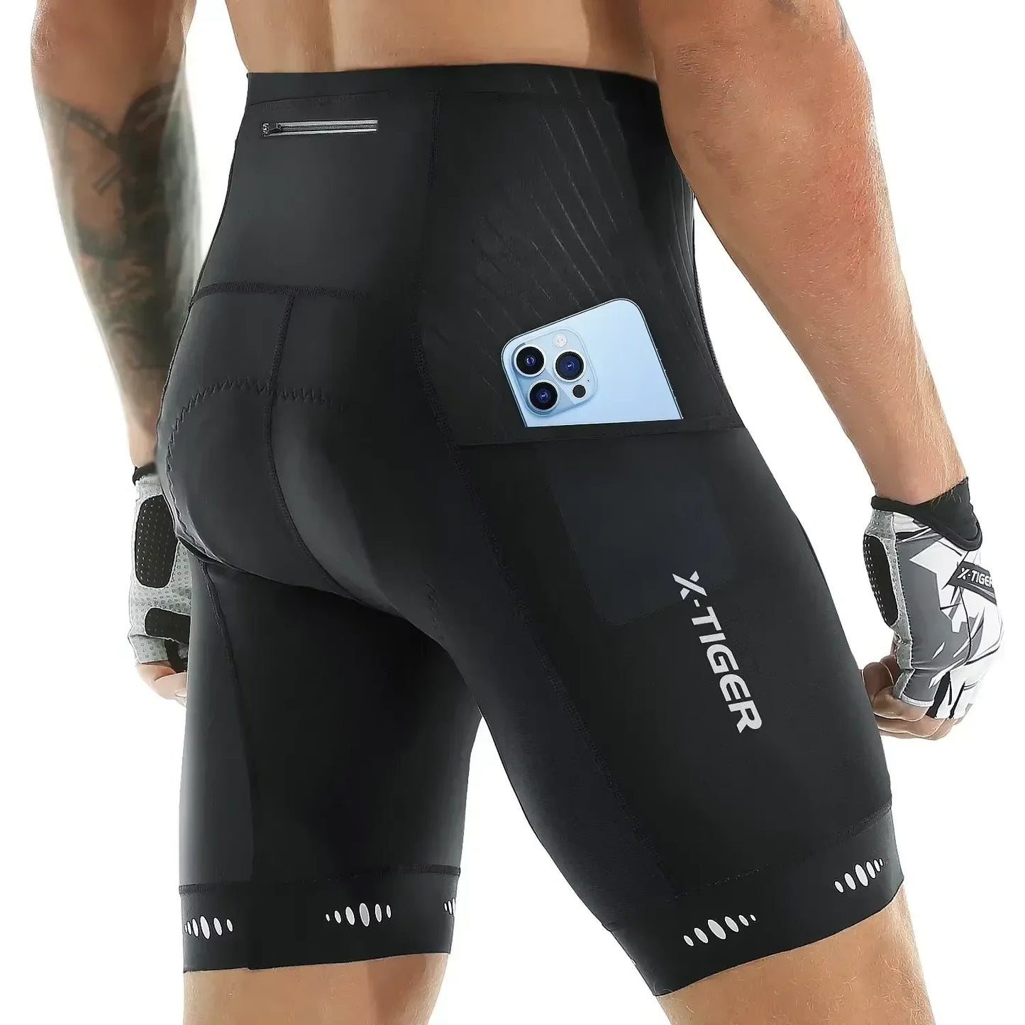 X-TIGER Cycling Shorts 6D Gel Cushioned Cycling Shorts MTB Cycling Briefs Cycling Lounge Pants Yoga Pants Sports Fitness Pants
