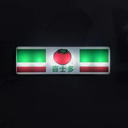 Hot Convenience Store Fridge Magnet Miniature Model Magnetic Attraction Decorate Night Light Atmosphere Light Glowing Signboard