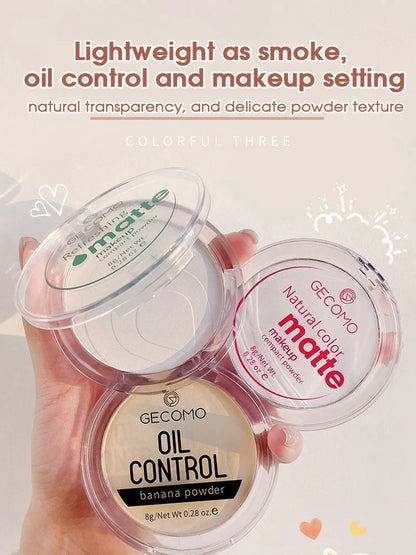 Concealer Banana powder Lasting Oil Control Makeup Honey Powder Waterproof Brightening Set Powder High gloss Powder Cream