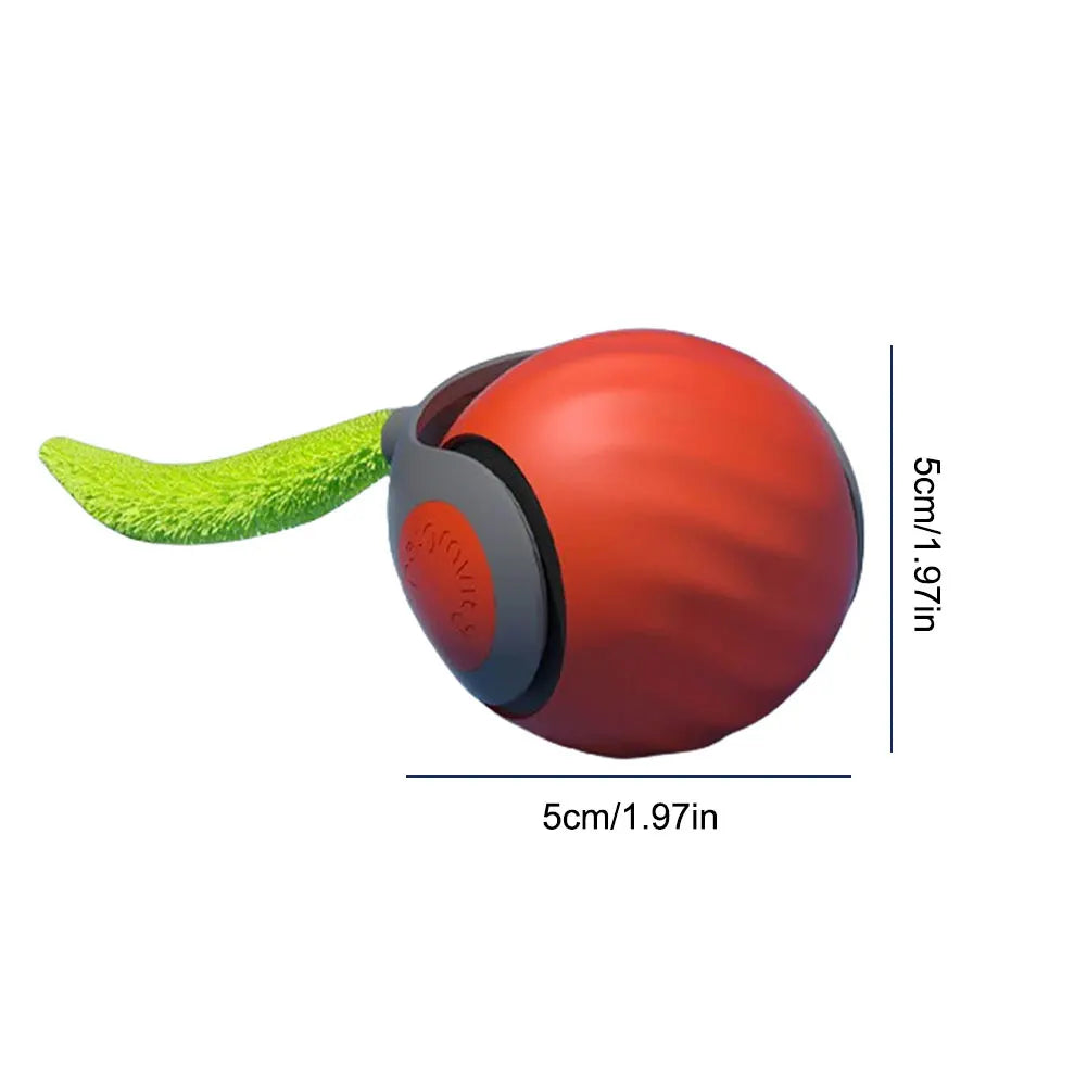Speedy Tail 2.0 Cat Toys Generation Interactive Toy Ball For Cat 2 Speed Adjustment Automatic Moving Ball with Replacement Tail