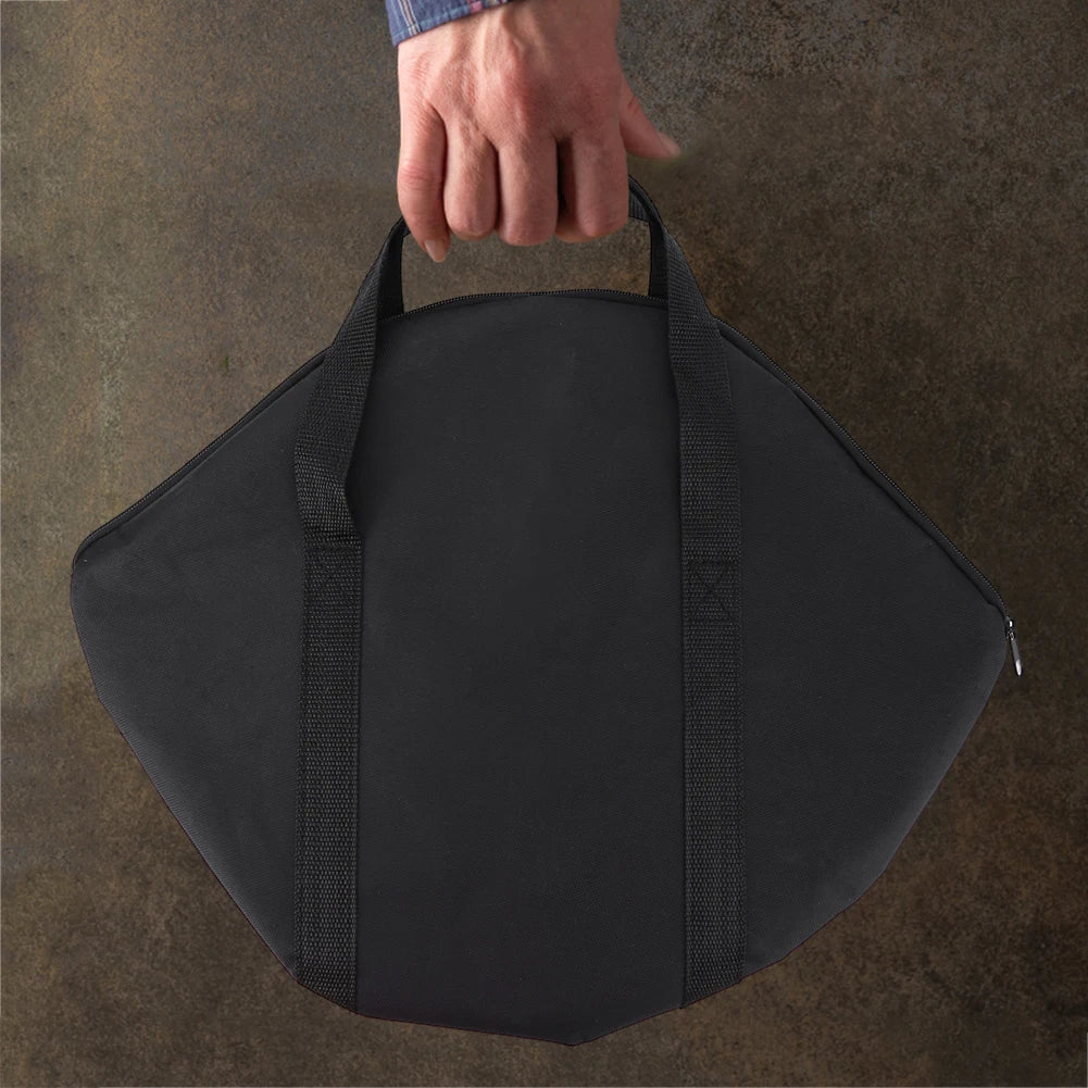 Baking Pan Caryying Case Bag/Handle Waterproof Grilling Pan Pouch Skillet Bag Wood Anti-scald Handle Outdoor BBQ Tool or Handle