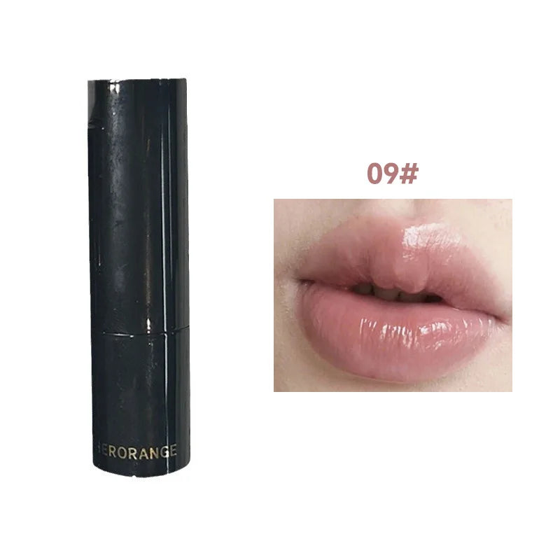 HERORANGE~ Low Saturation Light Lipstick Multi-purpose Stick Moisturizing White Natural Holding Mirror lipstick
