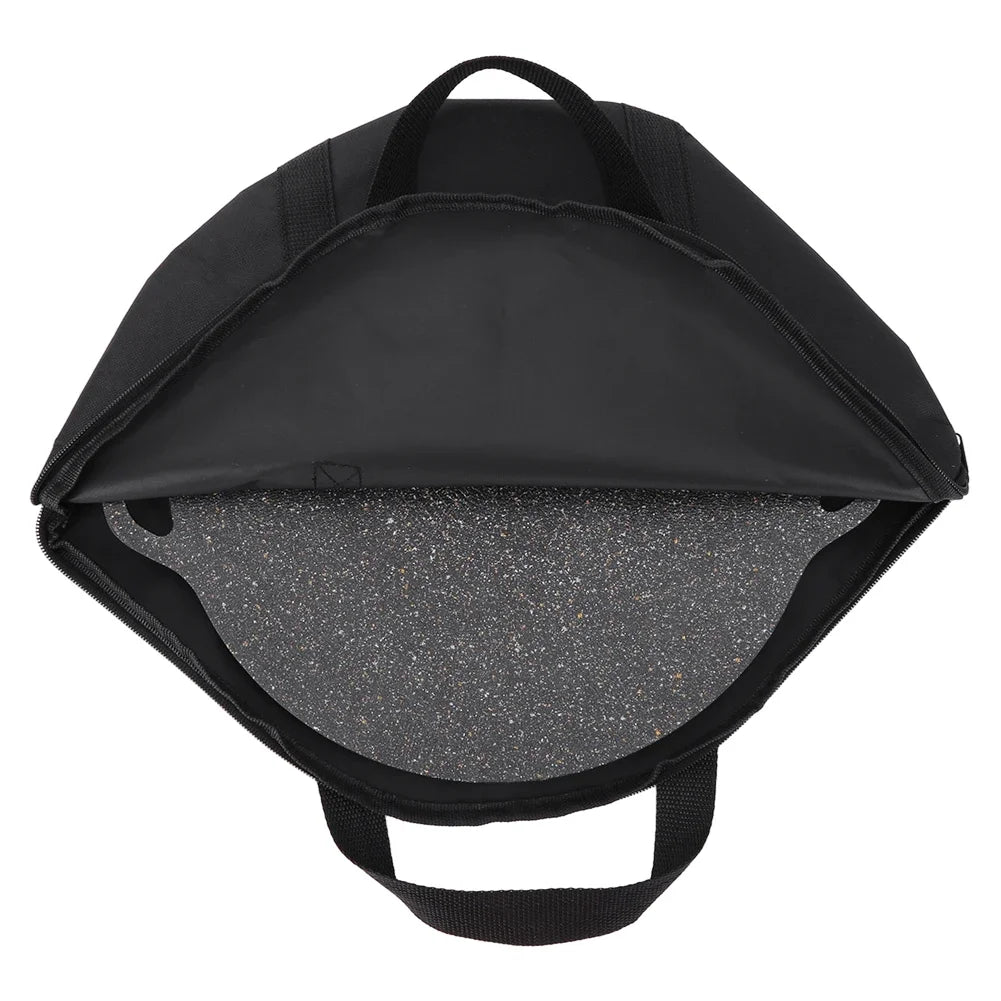 Baking Pan Caryying Case Bag/Handle Waterproof Grilling Pan Pouch Skillet Bag Wood Anti-scald Handle Outdoor BBQ Tool or Handle