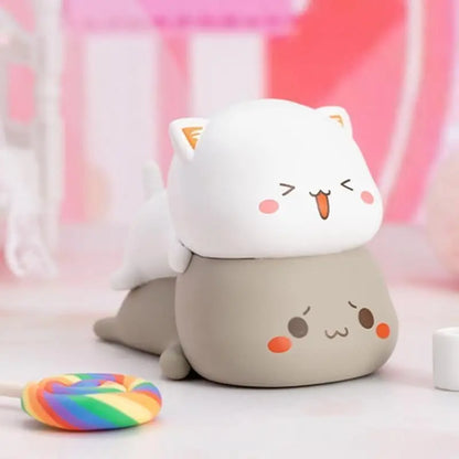 Hot Mitao Cat 2 Season Lucky Cat Cheap Cute Cat Blind Box Toys Surprise Figure Doll Home Deroc