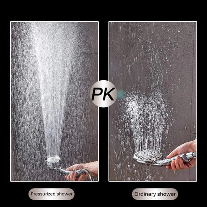 New 3 Modes Adjustable Bath Shower Head High Pressure Rain Water Saving Luxury Home Hotel Sprayer Faucet Bathroom Shower Head