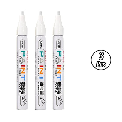 8 Colors Car Scratch Repair Paint Pen Quick Dry Touch Up Paint Repair Pen Waterproof Wheel Tyre Marker Auto Paint Marker Pens