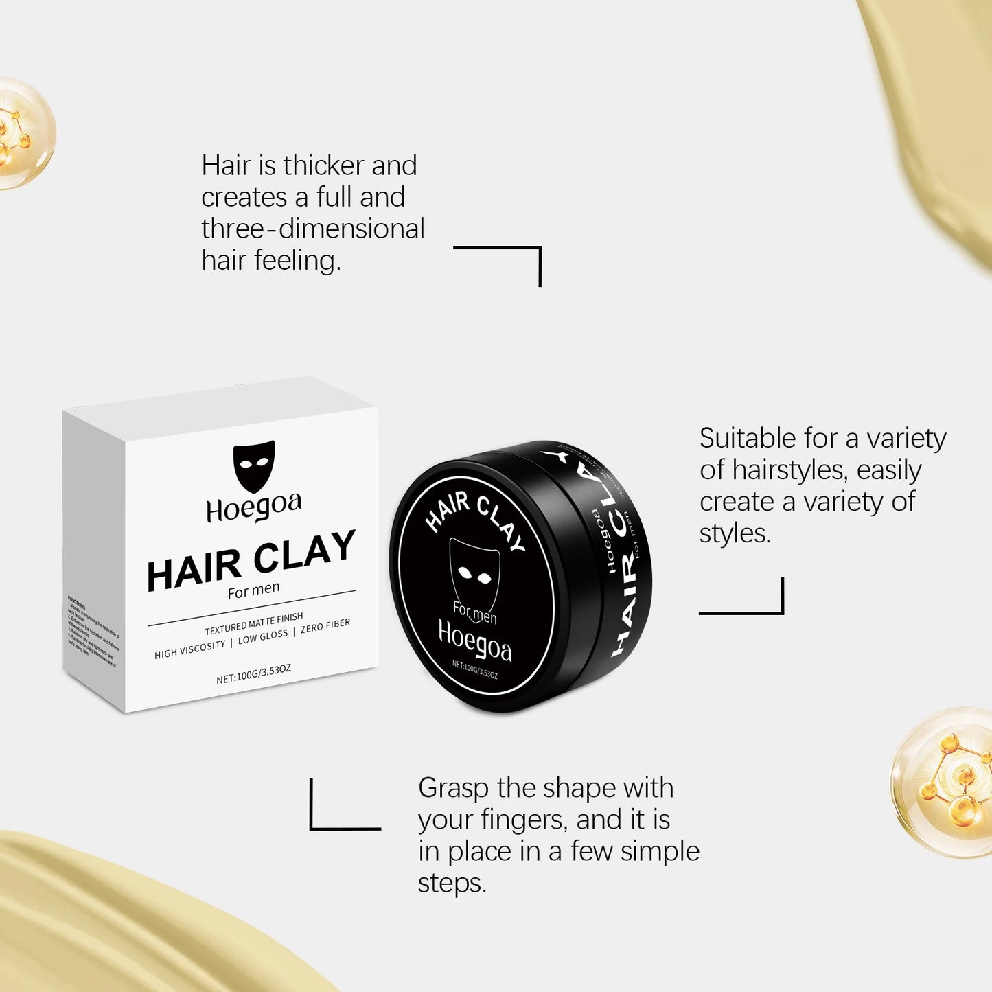 Volumizing Hair Powder Long-Lasting Oil Control Fluffy Hair Powder Increase Hair Volume Enhancing Styling Hair Treatment Salon