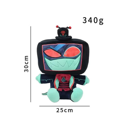 Cute Hazbin Hotel S3 Vees Villainous Vox Niffty Plush Toy Doll Pillow Soft Stuffed Cartoon Fans Decoration Toys Birthday Gifts