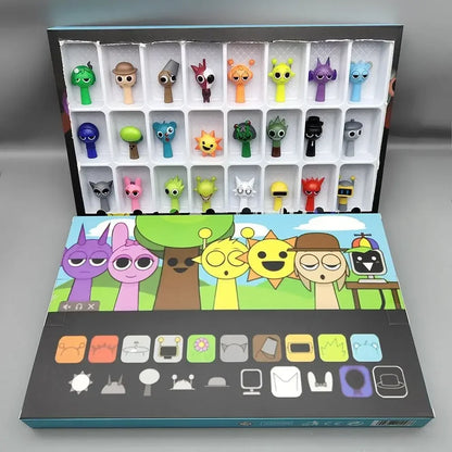 2025 new 24pcs/48pcs Sprunki Figures Mode Toys Sprunki Incredi box Anime Action Figures Sprunki Game Cartoon