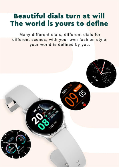 LIGE Women Smart band Watch Real-time Weather Forecast Activity Tracker Watches Heart Rate Monitor Sports Ladies Smart Watch Men