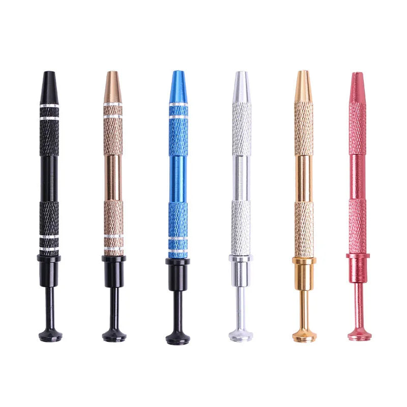 EVISPOL 1Pc Four Claws Bead Pick-up Tool, Diamond Gem Prong Holder Tweezer, Body Piercing Jewelry Grabber Catcher Sprinkle Pen