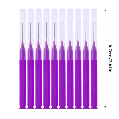20Pcs Mini Eyebrow Brush Brow Perm Brush Disposable Brow Lifting Brushes Bendable Micro Eyelash Brush Applicators Makeup Tools