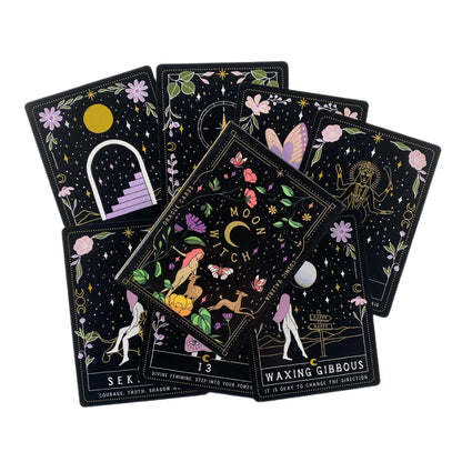 Prism Oracle Cards Fortune Telling Divination Deck English Vision Edition Tarot Board Playing Game For Party