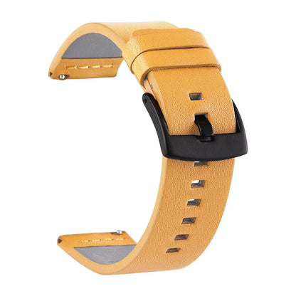 20mm 22mm Watch band Quick release Leather Strap for Samsung Galaxy Watch 3 Active2 40 44mm huawei watch gt 2 WatchBand 18 24mm