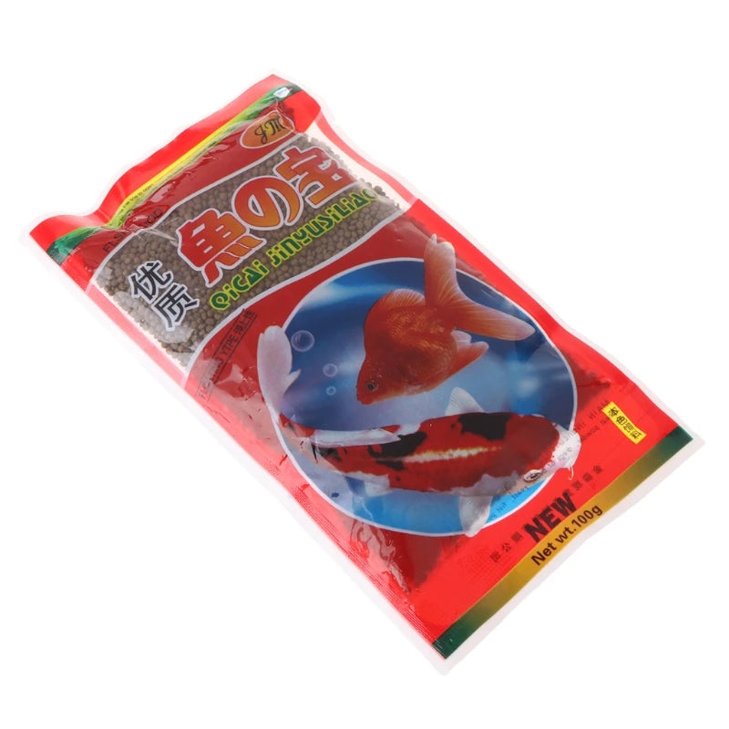 Yu Zhi Bao High-Quality Goldfish Food 100g - Nutritious Fish Feed for Goldfish & Koi, New Packaging Aquarium Fish Supplies