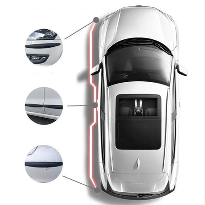 6/4 Piece Universal Front Rear Bumper Corner Protector Guard Car Anti-collision Protection Decoration Strip Car Accessories New