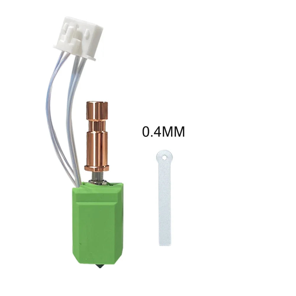 Full Metal Hotend For kobra s1 hotend upgraded 200k Thermistor 2.0 Version Hotend For Kobra S1/S1 Combo 0.2/0.25/0.4/0.6/0.8mm