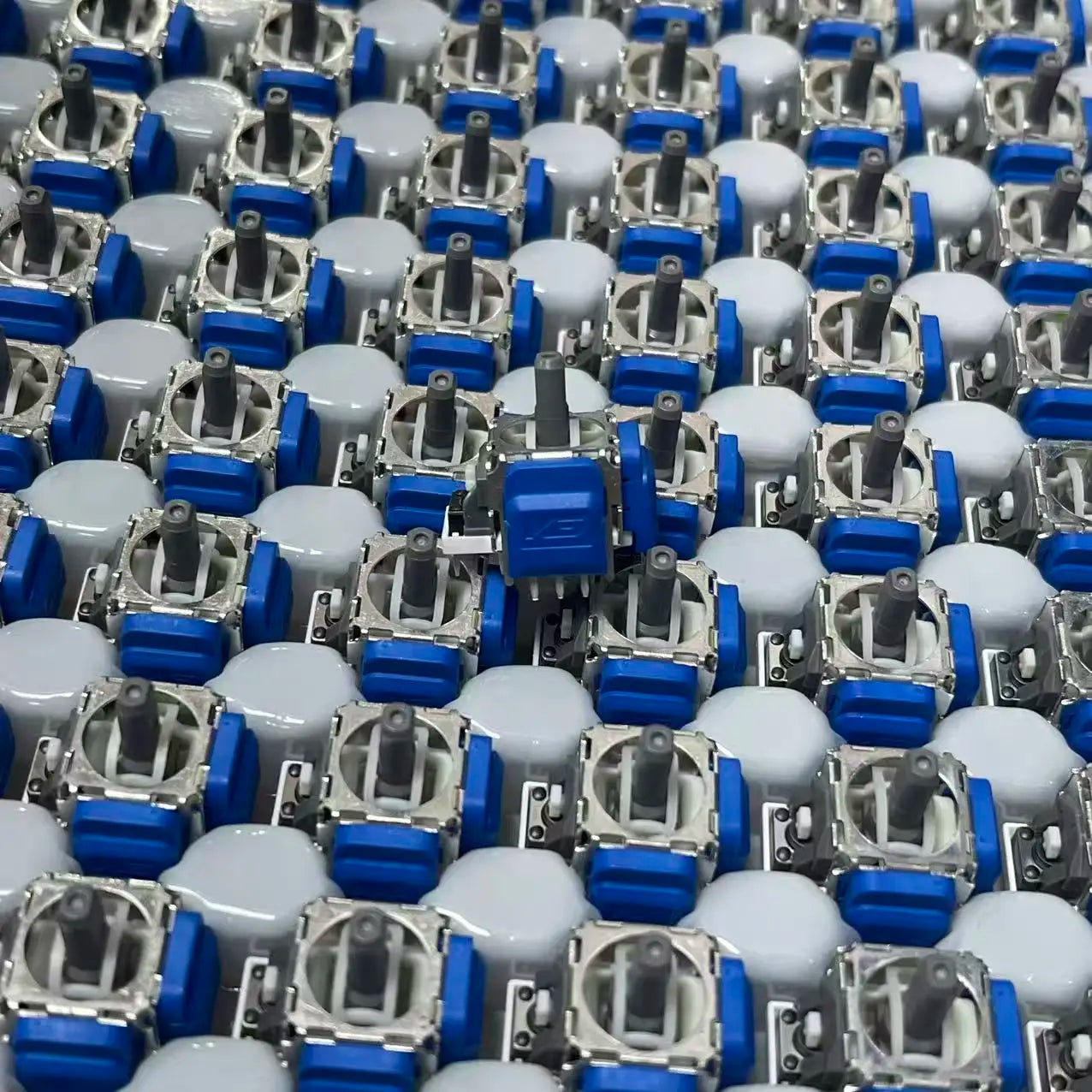 10/20PCS K-Silver TMR Electromagnetic Joystick For PS4 for PS5 Gamepad 3D Analog Replacement Thumb Stick For XBOX NS Controller