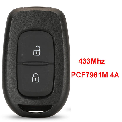 Remote Car Key 433mhz PCF7961M 4A for Renault Sandero Dacia Logan Lodgy Dokker Duster Trafic Clio4 Master3 VAUXHALL VIVARO