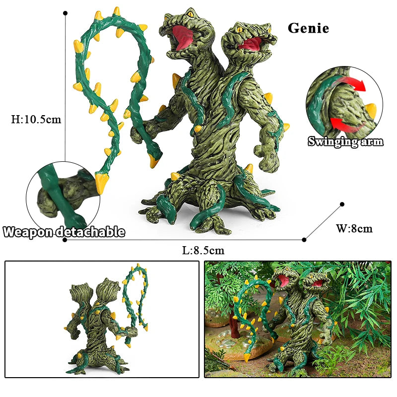 Oenux Mythical Dinosaur Dragon Tiger Golem Lion Snowmen Cattle Model Action Figures Artistical Decoration Collection Kid  Toy