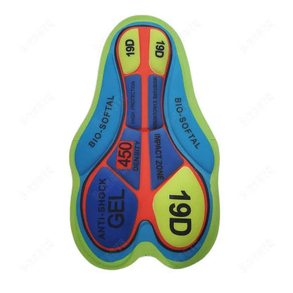 Men Cycling Gel Pad 9D Shockproof Pink Cushioned Pad Women Breathable Hole Riding Base Cushion 12D 19D 20D Moto Silicone Gel Pad