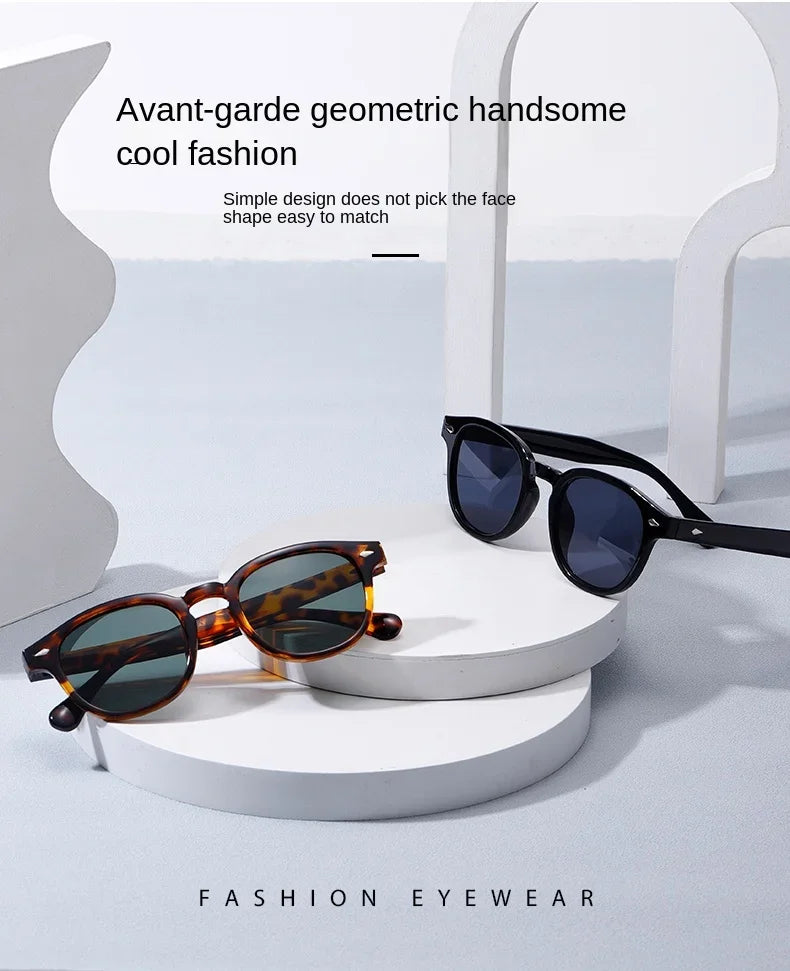 2024 New Vintage Rectangle Sunglasses Men Women Luxury Brand Designer Square Sun Glasses Fashion Men Sun Glasses Oculus UV400