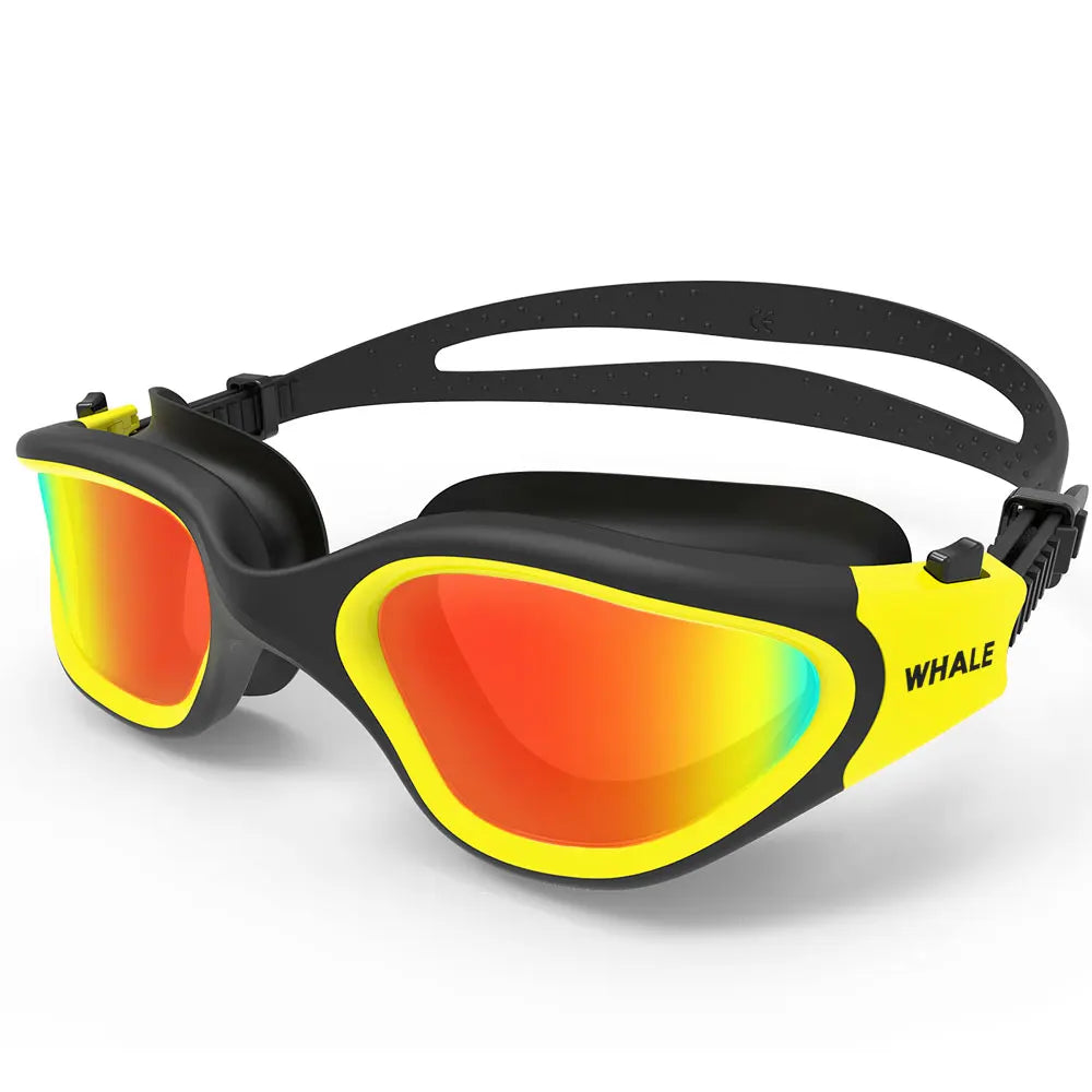 Adult Anti-Fog UV Protection Lens Men Women Swimming Goggles Waterproof Adjustable Silicone Swim Glasses Adults with Bag