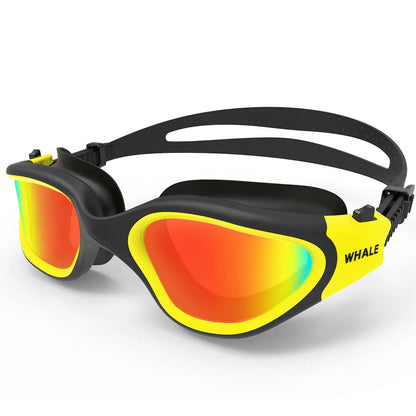 Adult Anti-Fog UV Protection Lens Men Women Swimming Goggles Waterproof Adjustable Silicone Swim Glasses Adults with Bag