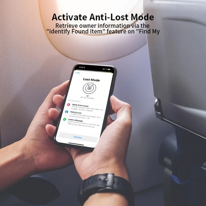 5-pack Smart Air tag(only IOS),Work with Apple Find My (iOS only), GPS Global positioning Smart tracker for key bag car wallet