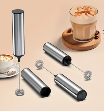 Kitchen Powerful Stirrer Milk Frother Handheld Foam Maker for Lattes Whisk Drink Mixer Coffee Electric Rechargable Egg Beater