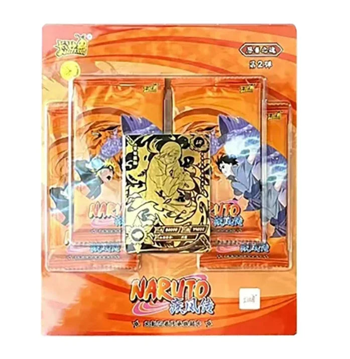 KAYOU Genuine Naruto Card Complete Collection Series Collection Card Fight Chapter Pro Chapter Childrens Toy Game Card Gift