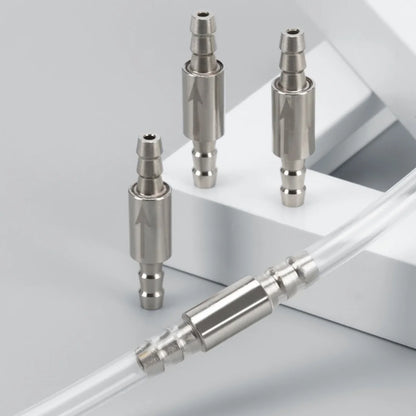 Dioxide Cylinder To CO2 System Diffuser Stainless Steel Check Valve For CO2 equipment Non Return Water 4mm Aquarium Water Valve