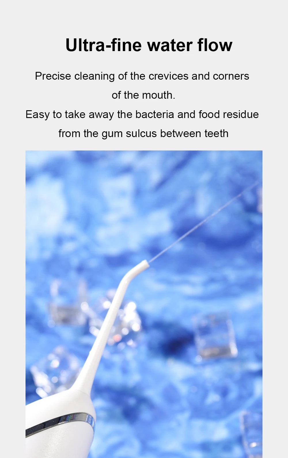 YOUPIN Oral Irrigator Water Flosser Electric Dental Whitening USB Rechargeable Gums Care Portable Jet Tooth Scaler MI NEW