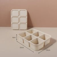 6 grid beige