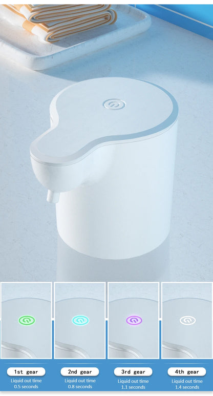 Touchless Smart Infrared Automatic Foam Soap Dispenser USB Induction Hand Cleaning Foam Machine For Kitchen Bathroom