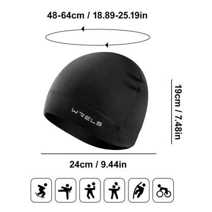 WRELS Summer Cycling Cap Breathable Ice Silk Under Helmet Skullcap Windproof UV Protection MTB Bike