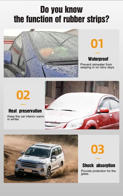 Rubber Seal Protectant | Rejuvenates Color & Flexibility, Prevents Sticking in Winter, Prolongs Rubber Seals on Doors & Windows