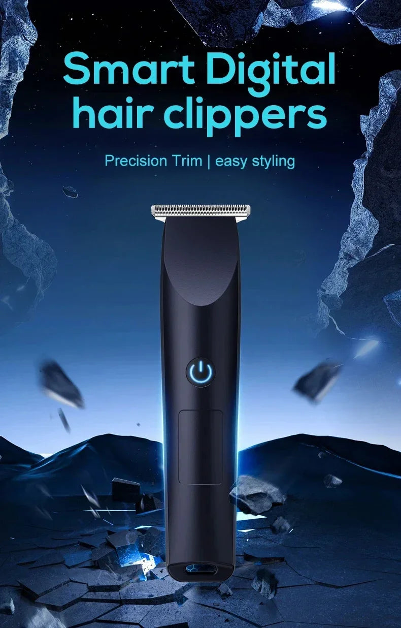 New Electric Hair Clipper Hair Trimmer for Men Body Groomer & Pubic Waterproof Hair Trimmer Replaceable Ceramic Blade 2026