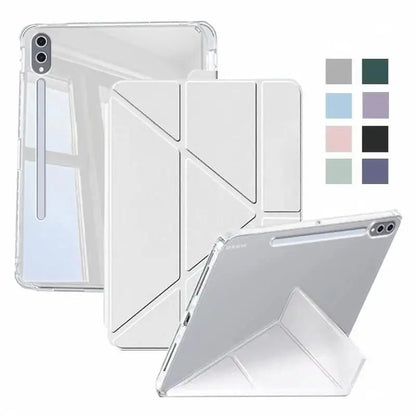 For Samsung Tab S10 Lite S11 S9 S10 FE S7 S8 Plus S9FE S7FE A11 + A9 Plus Lite 8.7 S6 Lite S10FE 13.1 S12+ 12.4Smart Cover Case
