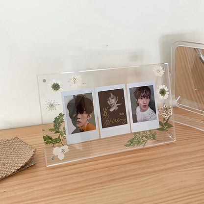 1 Pc Transparent Photo Frame Acrylic Magnetic Display Frame Poster Display Stand 3/5mm For Room Desk Home Decoration