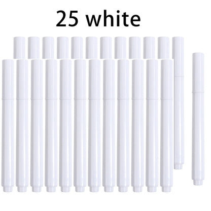 Liquid Chalk Erasable Pen 3-100Pcs White Marker for Glass Windows Blackboard Chalkboard Whiteboard Marker Drawing Chalk Pens