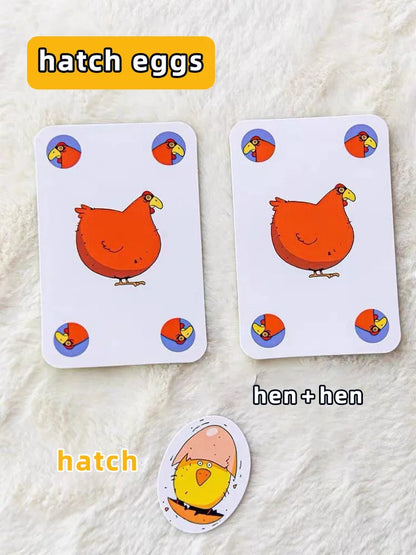 Hot board games Chicken Chiu Chiu Board Game Drecksau Black Sheep Piou Piou Party Cards Game Intellectual Toys Gifts