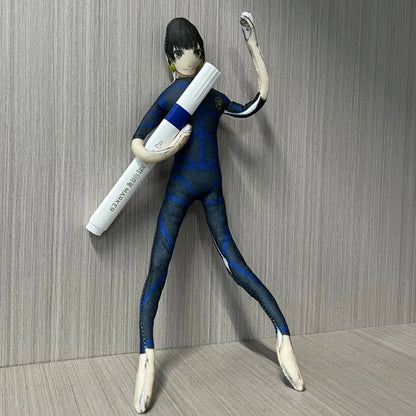 Blue Lock Plush Toys Hot Anime Peripheral Decorative Ornaments Abstract Twistable Wire Frame Decorative Items Gifts For Friends