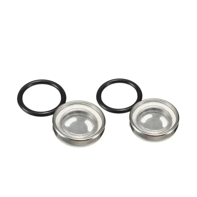 Motorcycle Upper Pump Master Cylinder Brake Pump Oil Window Mirror Sight Glass Rubber Gasket 18mm 14mm 12mm