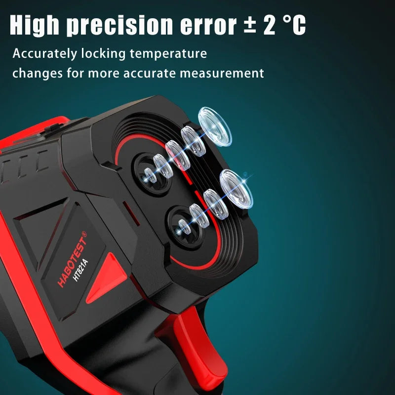 HABOTEST HT821A rechargeable thermal imaging camera -20 ℃~550 ℃ waterproof, dustproof, and anti drop handheld thermal imaging