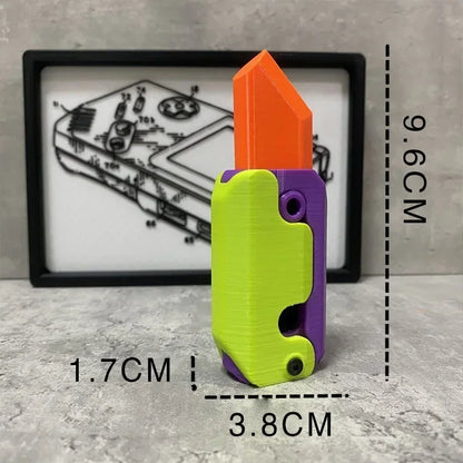 Mini Gravity Printing 1911 Children'S Toy Guns Model Fidget Toy for Kids Adults Stress Relief Toy Children Decompression Gift