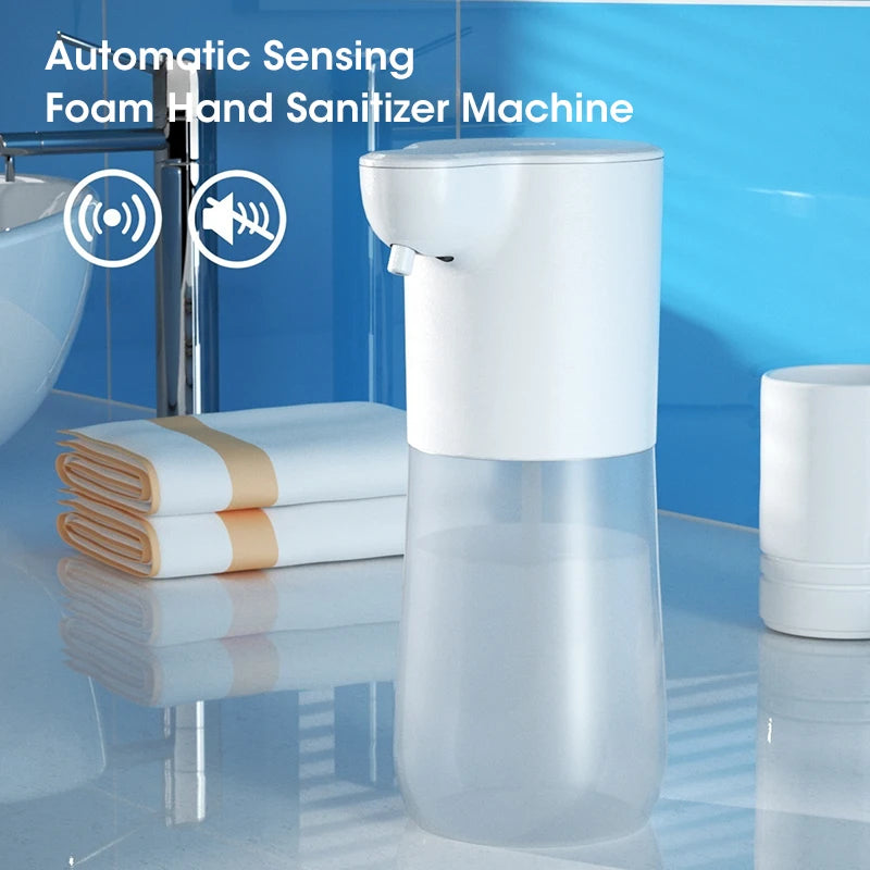 Touchless Smart Infrared Automatic Foam Soap Dispenser USB Induction Hand Cleaning Foam Machine For Kitchen Bathroom