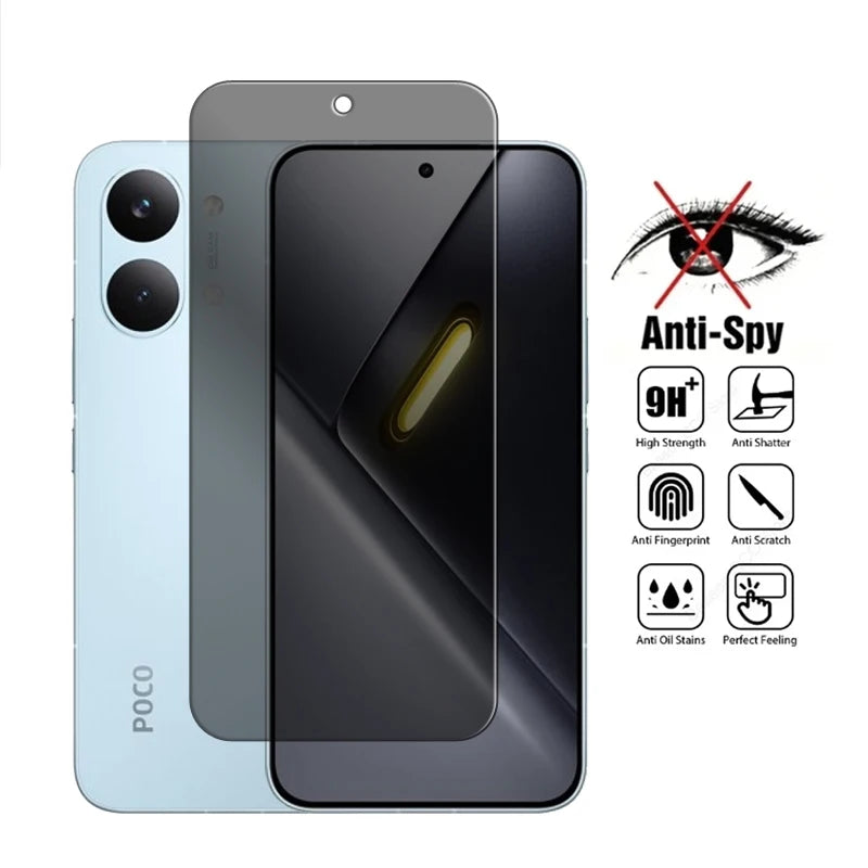 For Poco X8 Pro Max Glass For Poco X8 Pro Tempered Glass Anti Peep Privacy Screen Protector For Poco X8 Pro Max