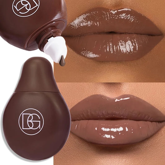 BEAUTY GLAZED 4Color Lipgloss Lip Oil Teens Moisturizing Lipstick Lip Balm High Shine And Lip Gloss Long-Lasting Dry Lip Care